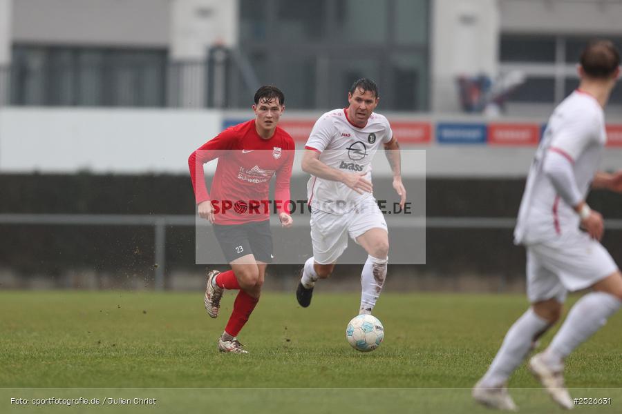 sport, action, TuS Frammersbach, TUS, Sportgelände, Schwebenried, Landesliga Nordwest, Fussball, DJK Schwebenried/Schwemmelsbach, DJK, BFV, 22. Spieltag, 11.01.2025 - Bild-ID: 2526631