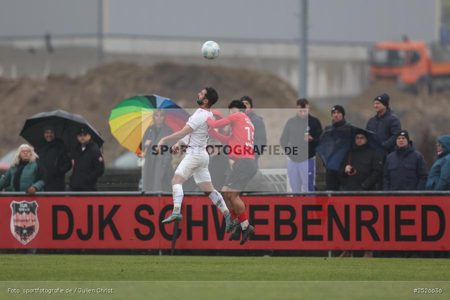 sport, action, TuS Frammersbach, TUS, Sportgelände, Schwebenried, Landesliga Nordwest, Fussball, DJK Schwebenried/Schwemmelsbach, DJK, BFV, 22. Spieltag, 11.01.2025 - Bild-ID: 2526636