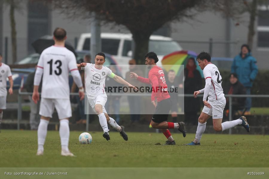 sport, action, TuS Frammersbach, TUS, Sportgelände, Schwebenried, Landesliga Nordwest, Fussball, DJK Schwebenried/Schwemmelsbach, DJK, BFV, 22. Spieltag, 11.01.2025 - Bild-ID: 2526639