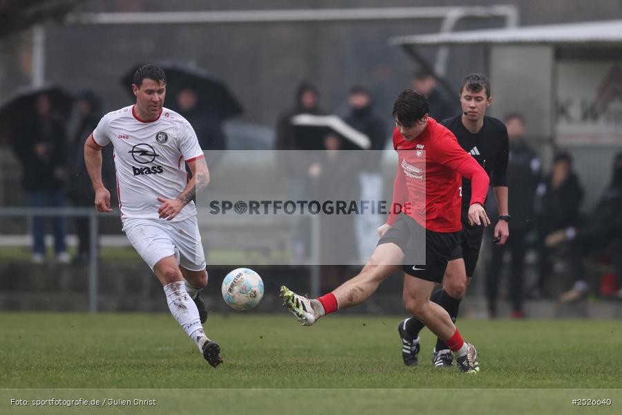 sport, action, TuS Frammersbach, TUS, Sportgelände, Schwebenried, Landesliga Nordwest, Fussball, DJK Schwebenried/Schwemmelsbach, DJK, BFV, 22. Spieltag, 11.01.2025 - Bild-ID: 2526640
