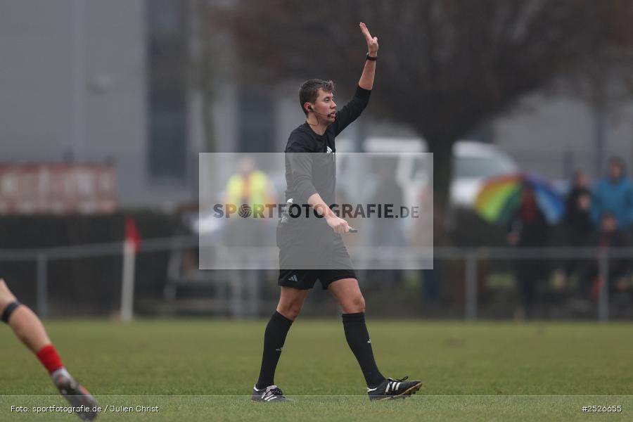sport, action, TuS Frammersbach, TUS, Sportgelände, Schwebenried, Landesliga Nordwest, Fussball, DJK Schwebenried/Schwemmelsbach, DJK, BFV, 22. Spieltag, 11.01.2025 - Bild-ID: 2526655