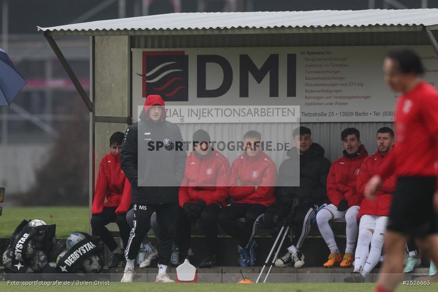 sport, action, TuS Frammersbach, TUS, Sportgelände, Schwebenried, Landesliga Nordwest, Fussball, DJK Schwebenried/Schwemmelsbach, DJK, BFV, 22. Spieltag, 11.01.2025 - Bild-ID: 2526663