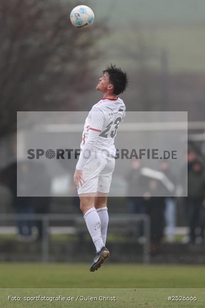 sport, action, TuS Frammersbach, TUS, Sportgelände, Schwebenried, Landesliga Nordwest, Fussball, DJK Schwebenried/Schwemmelsbach, DJK, BFV, 22. Spieltag, 11.01.2025 - Bild-ID: 2526666