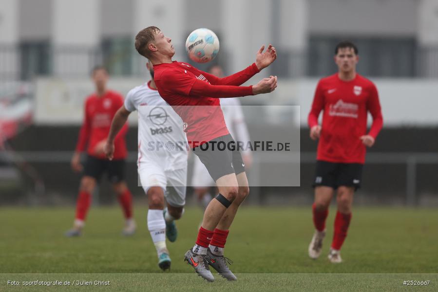 sport, action, TuS Frammersbach, TUS, Sportgelände, Schwebenried, Landesliga Nordwest, Fussball, DJK Schwebenried/Schwemmelsbach, DJK, BFV, 22. Spieltag, 11.01.2025 - Bild-ID: 2526667