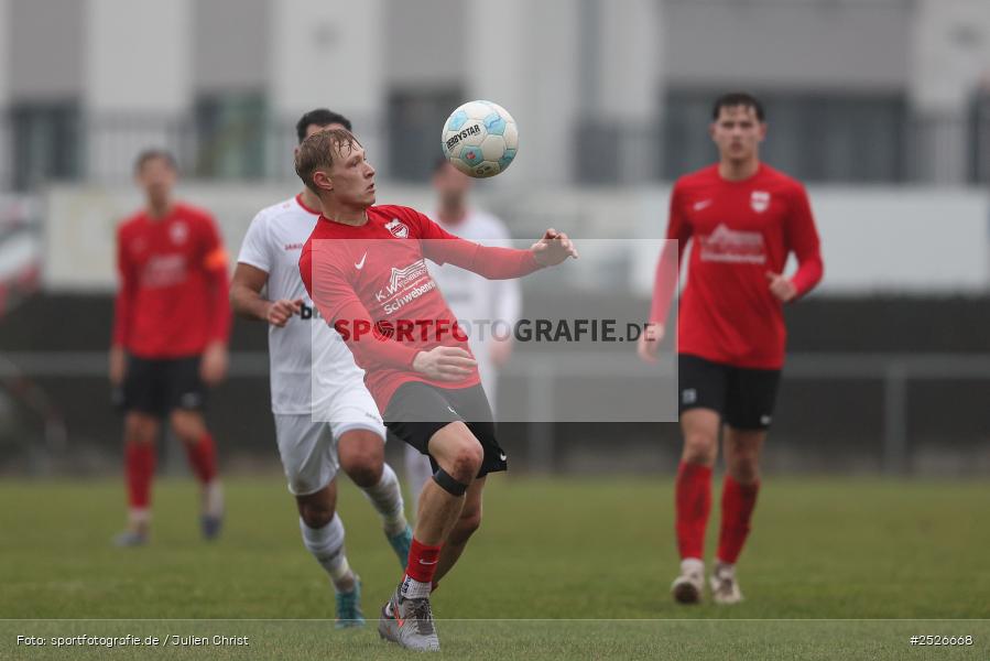 sport, action, TuS Frammersbach, TUS, Sportgelände, Schwebenried, Landesliga Nordwest, Fussball, DJK Schwebenried/Schwemmelsbach, DJK, BFV, 22. Spieltag, 11.01.2025 - Bild-ID: 2526668