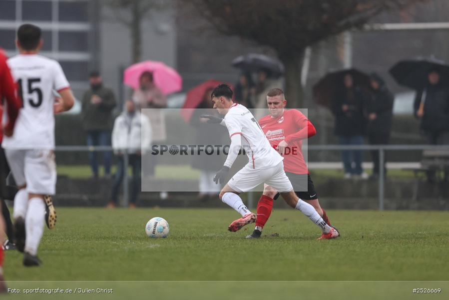 sport, action, TuS Frammersbach, TUS, Sportgelände, Schwebenried, Landesliga Nordwest, Fussball, DJK Schwebenried/Schwemmelsbach, DJK, BFV, 22. Spieltag, 11.01.2025 - Bild-ID: 2526669