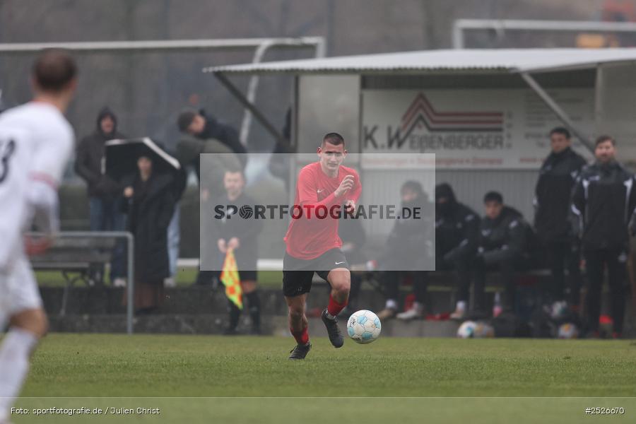 sport, action, TuS Frammersbach, TUS, Sportgelände, Schwebenried, Landesliga Nordwest, Fussball, DJK Schwebenried/Schwemmelsbach, DJK, BFV, 22. Spieltag, 11.01.2025 - Bild-ID: 2526670