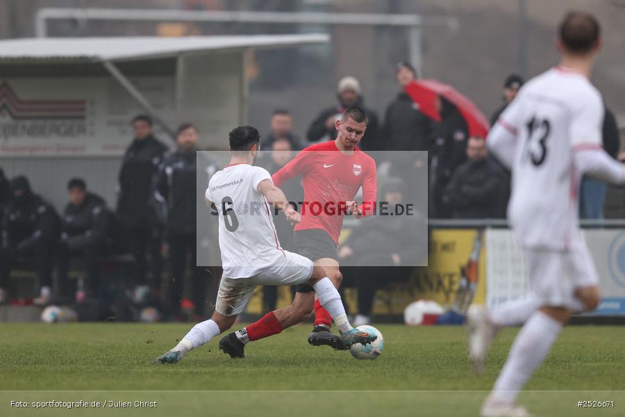 sport, action, TuS Frammersbach, TUS, Sportgelände, Schwebenried, Landesliga Nordwest, Fussball, DJK Schwebenried/Schwemmelsbach, DJK, BFV, 22. Spieltag, 11.01.2025 - Bild-ID: 2526671