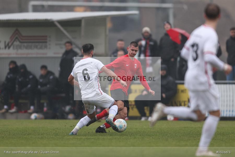 sport, action, TuS Frammersbach, TUS, Sportgelände, Schwebenried, Landesliga Nordwest, Fussball, DJK Schwebenried/Schwemmelsbach, DJK, BFV, 22. Spieltag, 11.01.2025 - Bild-ID: 2526673