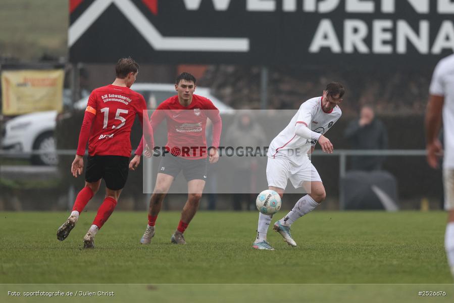 sport, action, TuS Frammersbach, TUS, Sportgelände, Schwebenried, Landesliga Nordwest, Fussball, DJK Schwebenried/Schwemmelsbach, DJK, BFV, 22. Spieltag, 11.01.2025 - Bild-ID: 2526676