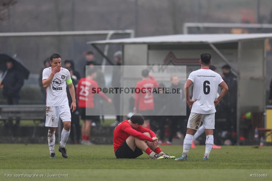 sport, action, TuS Frammersbach, TUS, Sportgelände, Schwebenried, Landesliga Nordwest, Fussball, DJK Schwebenried/Schwemmelsbach, DJK, BFV, 22. Spieltag, 11.01.2025 - Bild-ID: 2526683