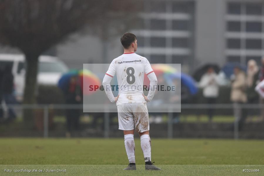 sport, action, TuS Frammersbach, TUS, Sportgelände, Schwebenried, Landesliga Nordwest, Fussball, DJK Schwebenried/Schwemmelsbach, DJK, BFV, 22. Spieltag, 11.01.2025 - Bild-ID: 2526684