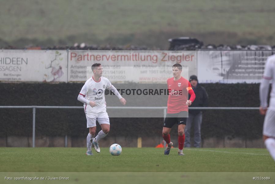 sport, action, TuS Frammersbach, TUS, Sportgelände, Schwebenried, Landesliga Nordwest, Fussball, DJK Schwebenried/Schwemmelsbach, DJK, BFV, 22. Spieltag, 11.01.2025 - Bild-ID: 2526689