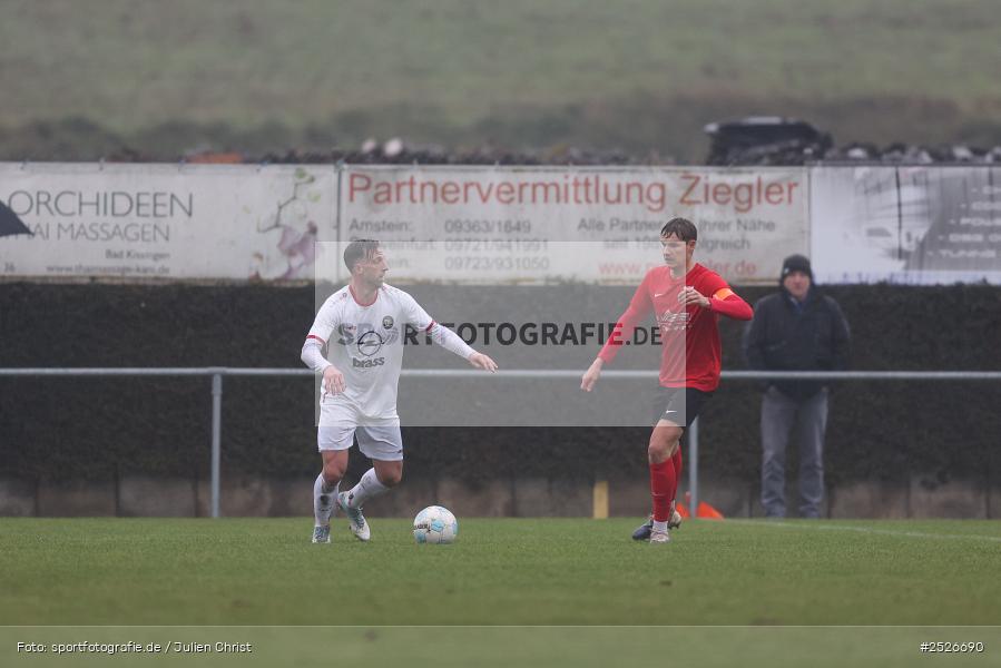 sport, action, TuS Frammersbach, TUS, Sportgelände, Schwebenried, Landesliga Nordwest, Fussball, DJK Schwebenried/Schwemmelsbach, DJK, BFV, 22. Spieltag, 11.01.2025 - Bild-ID: 2526690