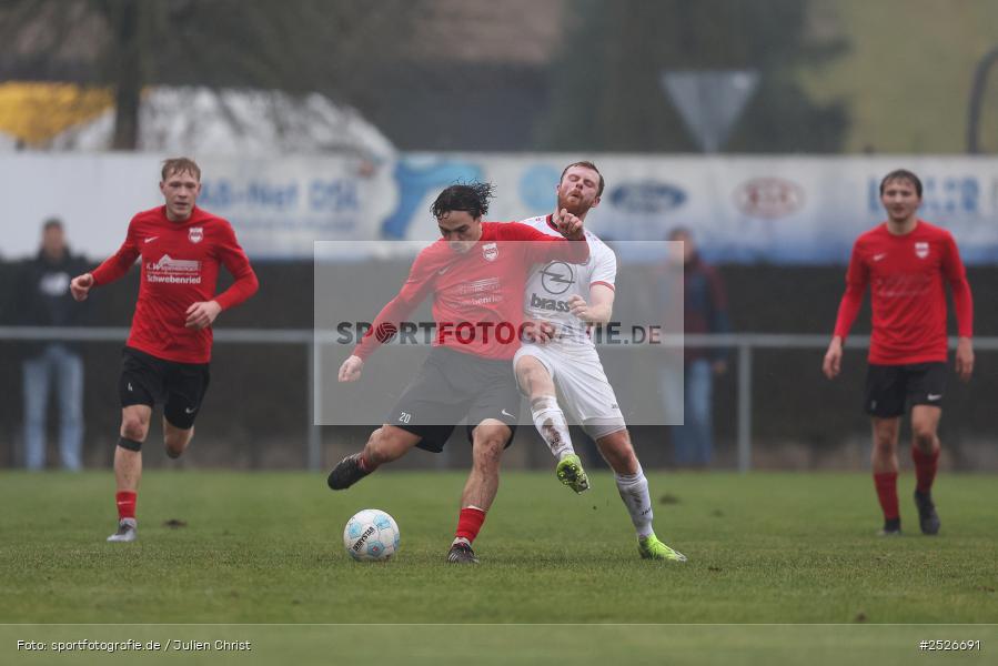 sport, action, TuS Frammersbach, TUS, Sportgelände, Schwebenried, Landesliga Nordwest, Fussball, DJK Schwebenried/Schwemmelsbach, DJK, BFV, 22. Spieltag, 11.01.2025 - Bild-ID: 2526691