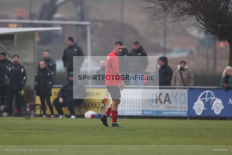 sport, action, TuS Frammersbach, TUS, Sportgelände, Schwebenried, Landesliga Nordwest, Fussball, DJK Schwebenried/Schwemmelsbach, DJK, BFV, 22. Spieltag, 11.01.2025 - Bild-ID: 2526698
