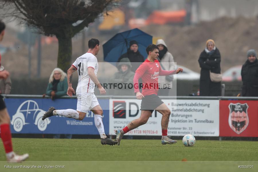 sport, action, TuS Frammersbach, TUS, Sportgelände, Schwebenried, Landesliga Nordwest, Fussball, DJK Schwebenried/Schwemmelsbach, DJK, BFV, 22. Spieltag, 11.01.2025 - Bild-ID: 2526701