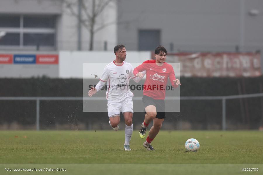 sport, action, TuS Frammersbach, TUS, Sportgelände, Schwebenried, Landesliga Nordwest, Fussball, DJK Schwebenried/Schwemmelsbach, DJK, BFV, 22. Spieltag, 11.01.2025 - Bild-ID: 2526705