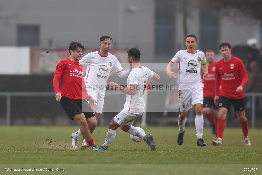 sport, action, TuS Frammersbach, TUS, Sportgelände, Schwebenried, Landesliga Nordwest, Fussball, DJK Schwebenried/Schwemmelsbach, DJK, BFV, 22. Spieltag, 11.01.2025 - Bild-ID: 2526707