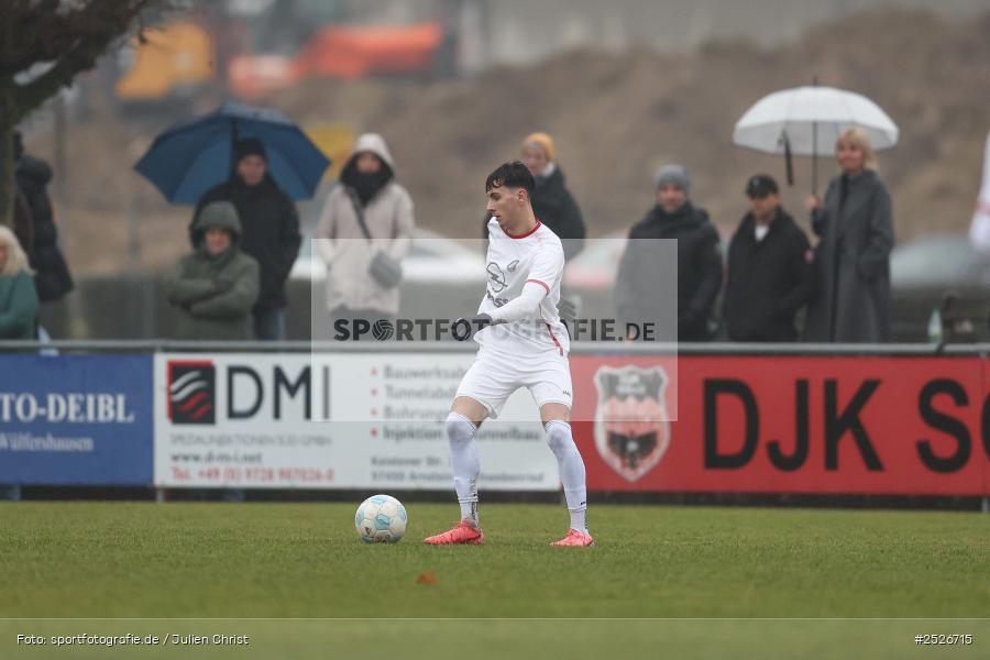sport, action, TuS Frammersbach, TUS, Sportgelände, Schwebenried, Landesliga Nordwest, Fussball, DJK Schwebenried/Schwemmelsbach, DJK, BFV, 22. Spieltag, 11.01.2025 - Bild-ID: 2526715