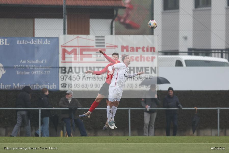 sport, action, TuS Frammersbach, TUS, Sportgelände, Schwebenried, Landesliga Nordwest, Fussball, DJK Schwebenried/Schwemmelsbach, DJK, BFV, 22. Spieltag, 11.01.2025 - Bild-ID: 2526726
