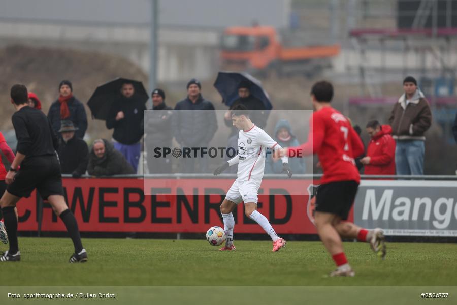 sport, action, TuS Frammersbach, TUS, Sportgelände, Schwebenried, Landesliga Nordwest, Fussball, DJK Schwebenried/Schwemmelsbach, DJK, BFV, 22. Spieltag, 11.01.2025 - Bild-ID: 2526737