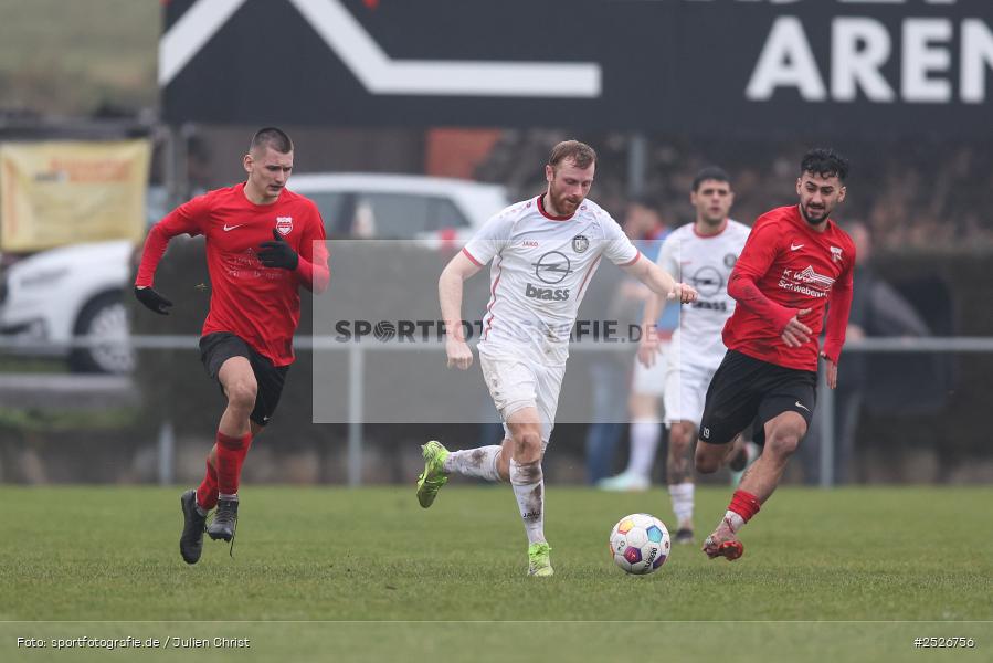 sport, action, TuS Frammersbach, TUS, Sportgelände, Schwebenried, Landesliga Nordwest, Fussball, DJK Schwebenried/Schwemmelsbach, DJK, BFV, 22. Spieltag, 11.01.2025 - Bild-ID: 2526756