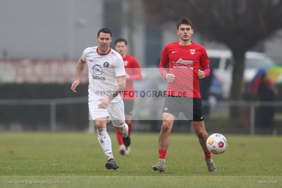 sport, action, TuS Frammersbach, TUS, Sportgelände, Schwebenried, Landesliga Nordwest, Fussball, DJK Schwebenried/Schwemmelsbach, DJK, BFV, 22. Spieltag, 11.01.2025 - Bild-ID: 2526758