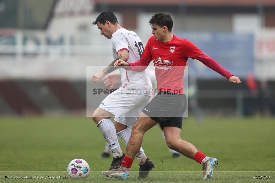 sport, action, TuS Frammersbach, TUS, Sportgelände, Schwebenried, Landesliga Nordwest, Fussball, DJK Schwebenried/Schwemmelsbach, DJK, BFV, 22. Spieltag, 11.01.2025 - Bild-ID: 2526760