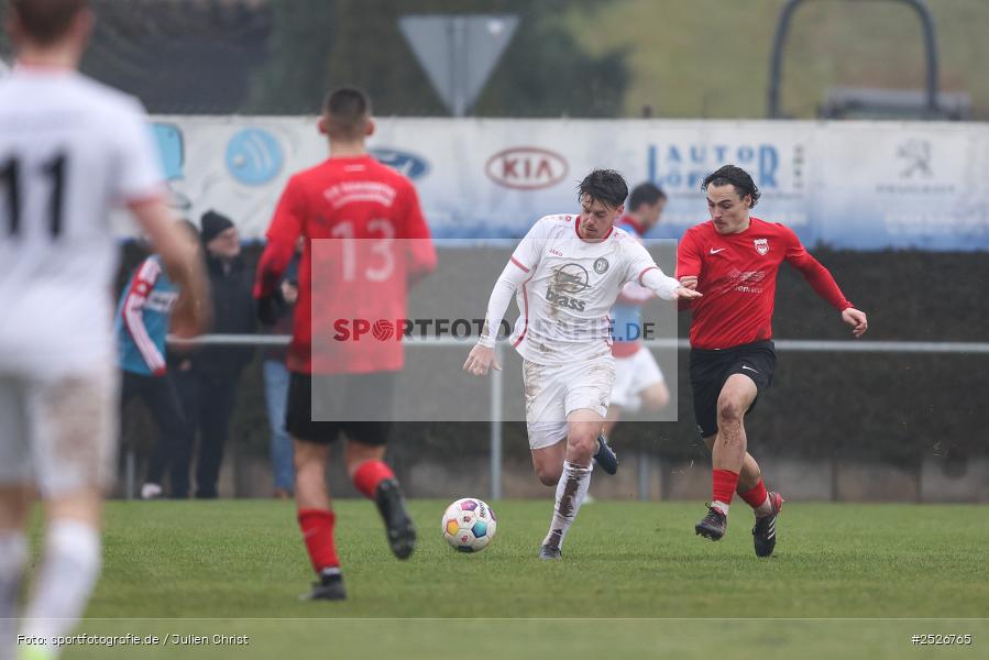 sport, action, TuS Frammersbach, TUS, Sportgelände, Schwebenried, Landesliga Nordwest, Fussball, DJK Schwebenried/Schwemmelsbach, DJK, BFV, 22. Spieltag, 11.01.2025 - Bild-ID: 2526765
