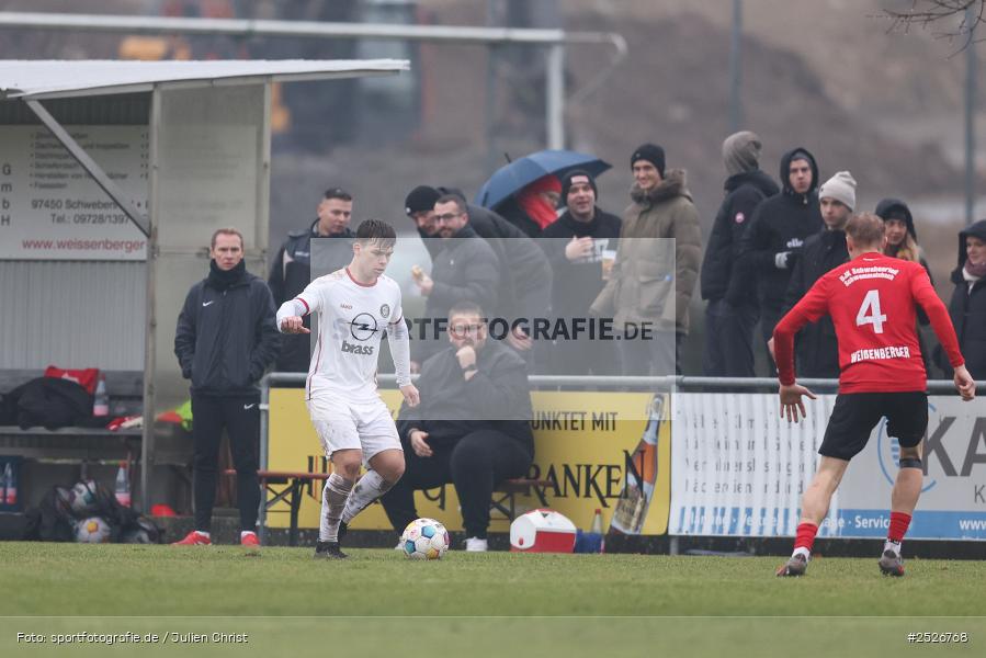 sport, action, TuS Frammersbach, TUS, Sportgelände, Schwebenried, Landesliga Nordwest, Fussball, DJK Schwebenried/Schwemmelsbach, DJK, BFV, 22. Spieltag, 11.01.2025 - Bild-ID: 2526768