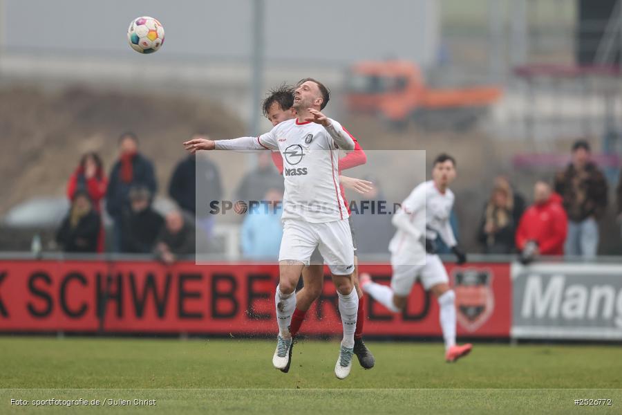 sport, action, TuS Frammersbach, TUS, Sportgelände, Schwebenried, Landesliga Nordwest, Fussball, DJK Schwebenried/Schwemmelsbach, DJK, BFV, 22. Spieltag, 11.01.2025 - Bild-ID: 2526772
