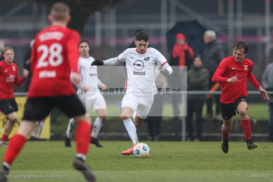sport, action, TuS Frammersbach, TUS, Sportgelände, Schwebenried, Landesliga Nordwest, Fussball, DJK Schwebenried/Schwemmelsbach, DJK, BFV, 22. Spieltag, 11.01.2025 - Bild-ID: 2526775