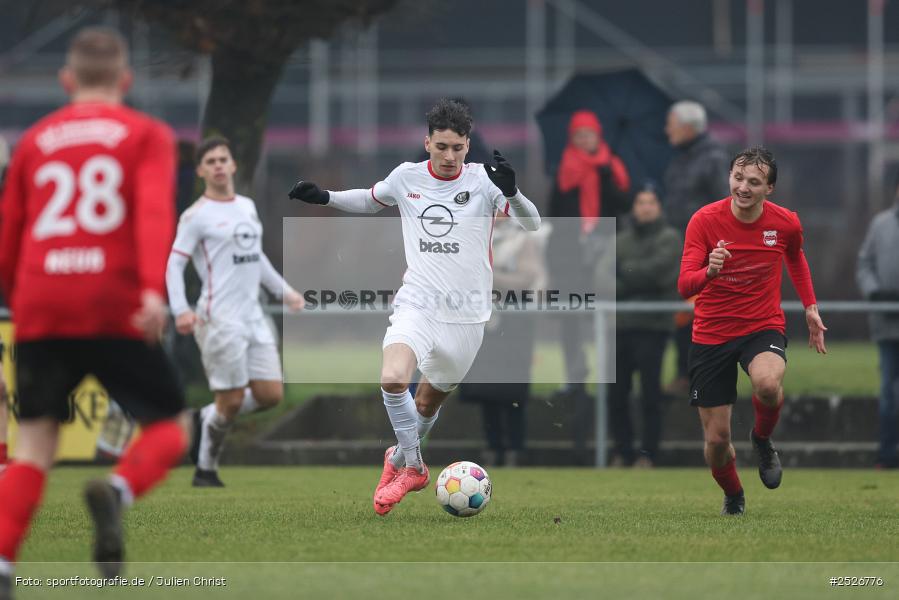 sport, action, TuS Frammersbach, TUS, Sportgelände, Schwebenried, Landesliga Nordwest, Fussball, DJK Schwebenried/Schwemmelsbach, DJK, BFV, 22. Spieltag, 11.01.2025 - Bild-ID: 2526776