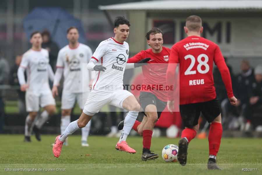 sport, action, TuS Frammersbach, TUS, Sportgelände, Schwebenried, Landesliga Nordwest, Fussball, DJK Schwebenried/Schwemmelsbach, DJK, BFV, 22. Spieltag, 11.01.2025 - Bild-ID: 2526777