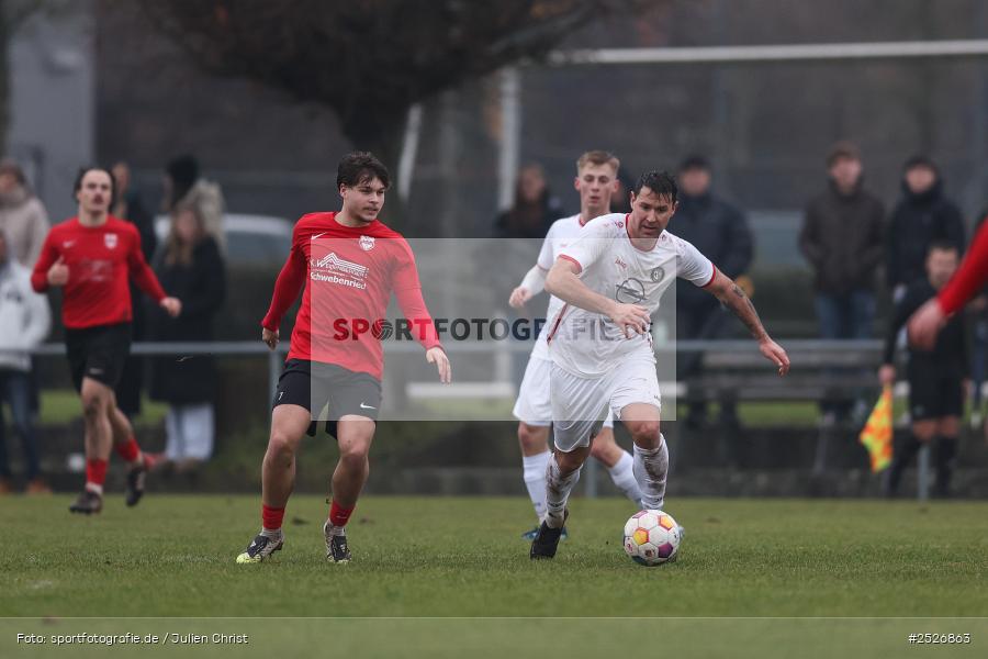 sport, action, TuS Frammersbach, TUS, Sportgelände, Schwebenried, Landesliga Nordwest, Fussball, DJK Schwebenried/Schwemmelsbach, DJK, BFV, 22. Spieltag, 11.01.2025 - Bild-ID: 2526863
