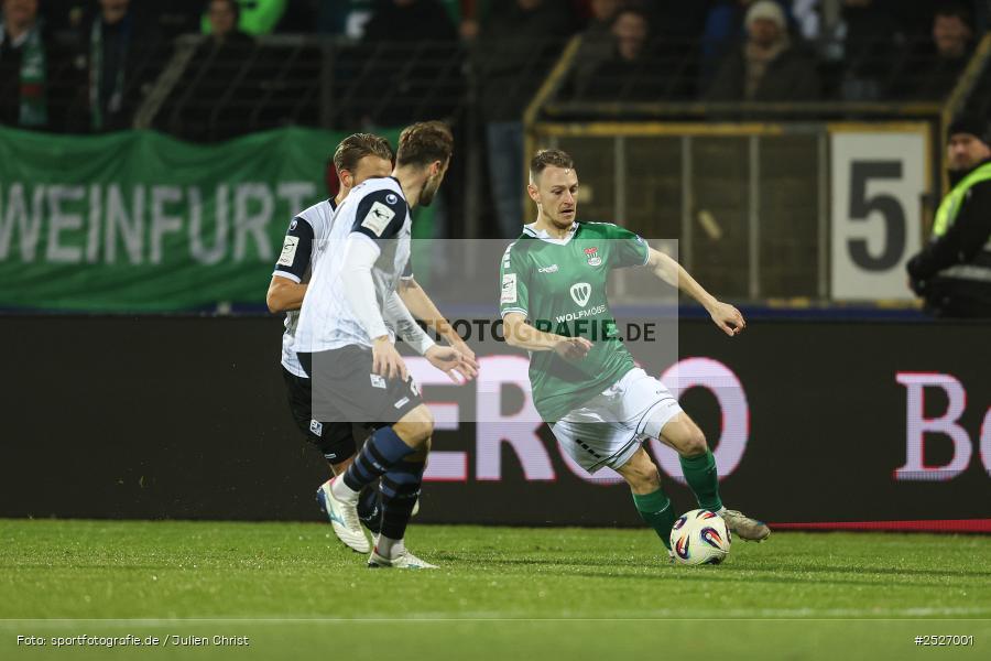 sport, action, Schweinfurt, Sachs-Stadion, SVW, SV Waldhof Mannheim, Fussball, FCS, DFB, 3. Liga, 29.11.2025, 16. Spieltag, 1. FC Schweinfurt 1905 - Bild-ID: 2527001