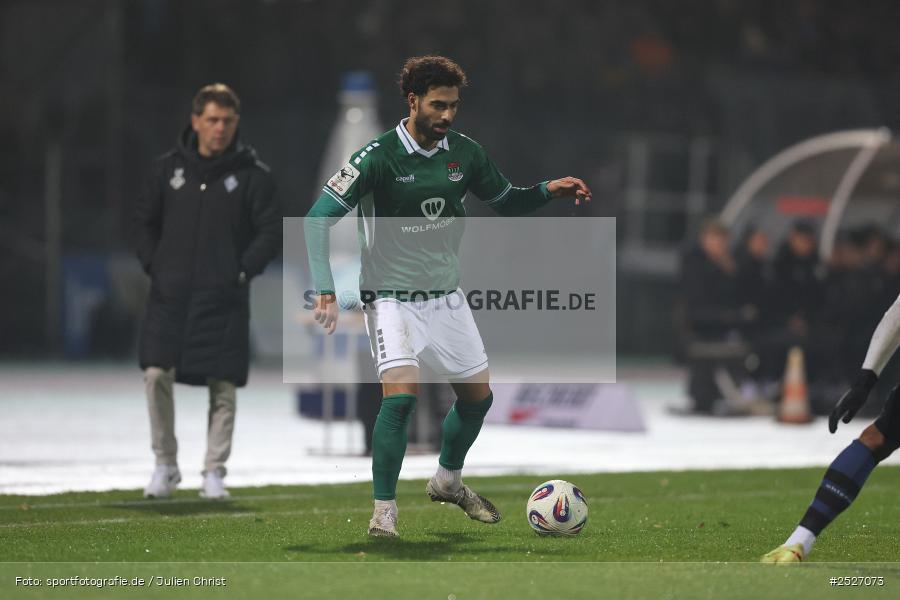 sport, action, Schweinfurt, Sachs-Stadion, SVW, SV Waldhof Mannheim, Fussball, FCS, DFB, 3. Liga, 29.11.2025, 16. Spieltag, 1. FC Schweinfurt 1905 - Bild-ID: 2527073