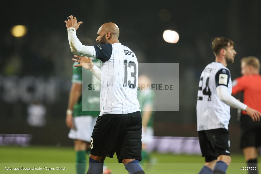 sport, action, Schweinfurt, Sachs-Stadion, SVW, SV Waldhof Mannheim, Fussball, FCS, DFB, 3. Liga, 29.11.2025, 16. Spieltag, 1. FC Schweinfurt 1905 - Bild-ID: 2527555