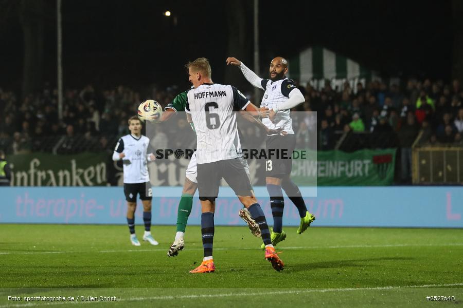 sport, action, Schweinfurt, Sachs-Stadion, SVW, SV Waldhof Mannheim, Fussball, FCS, DFB, 3. Liga, 29.11.2025, 16. Spieltag, 1. FC Schweinfurt 1905 - Bild-ID: 2527640