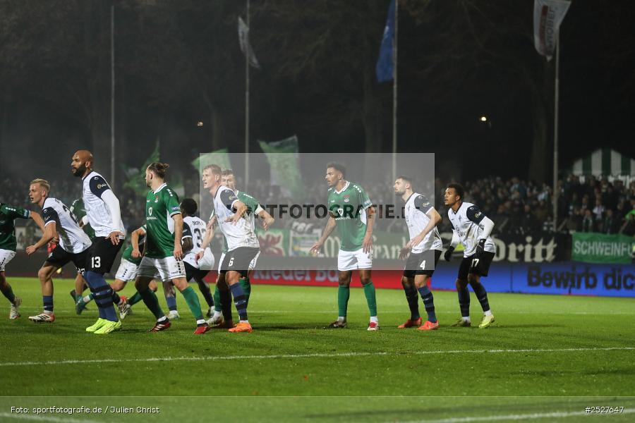 sport, action, Schweinfurt, Sachs-Stadion, SVW, SV Waldhof Mannheim, Fussball, FCS, DFB, 3. Liga, 29.11.2025, 16. Spieltag, 1. FC Schweinfurt 1905 - Bild-ID: 2527647