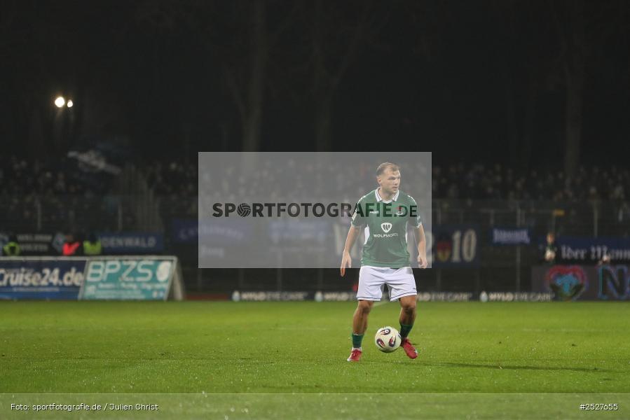 sport, action, Schweinfurt, Sachs-Stadion, SVW, SV Waldhof Mannheim, Fussball, FCS, DFB, 3. Liga, 29.11.2025, 16. Spieltag, 1. FC Schweinfurt 1905 - Bild-ID: 2527655