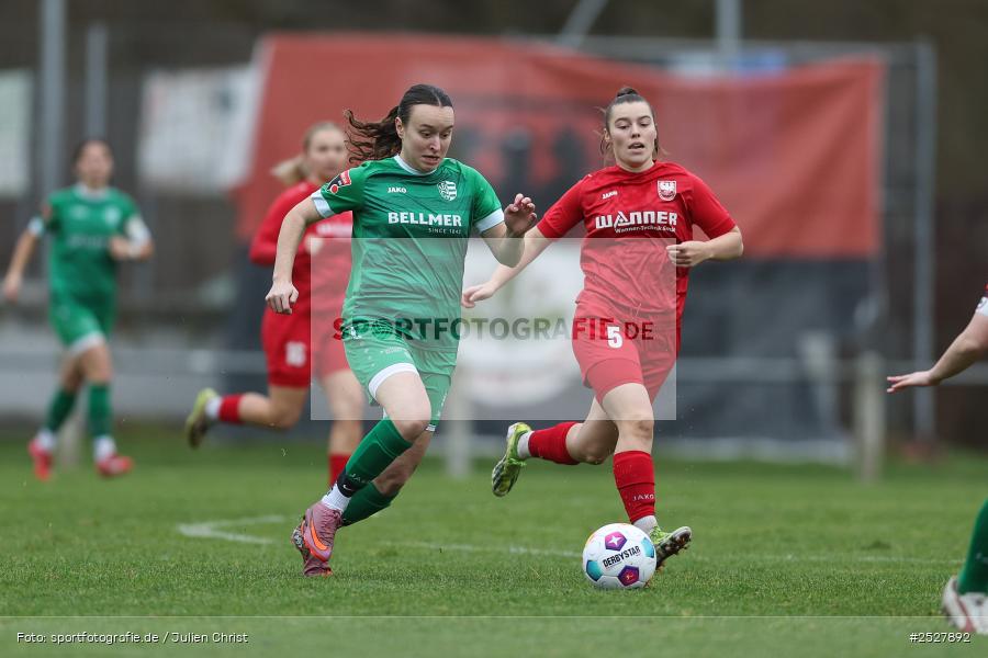 sport, bfv-Frauen Verbandsliga, action, Wertheim, Sportgelände Eichel, Fussball, FSV 09 Niefern, FC Wertheim-Eichel, 18.01.2025, 13. Spieltag - Bild-ID: 2527892