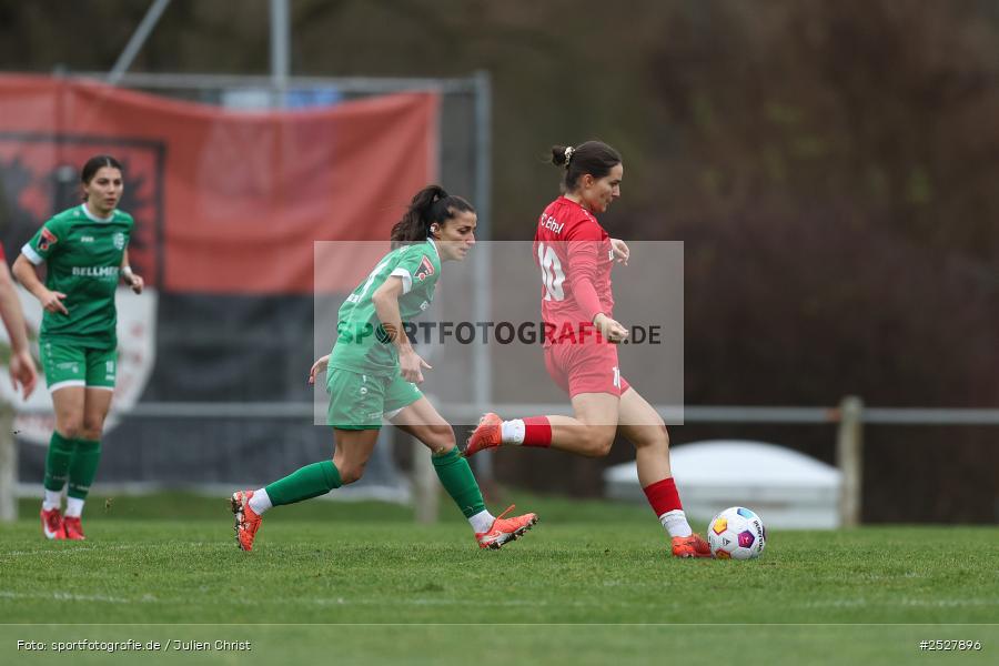sport, bfv-Frauen Verbandsliga, action, Wertheim, Sportgelände Eichel, Fussball, FSV 09 Niefern, FC Wertheim-Eichel, 18.01.2025, 13. Spieltag - Bild-ID: 2527896