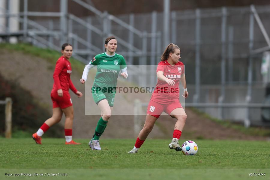 sport, bfv-Frauen Verbandsliga, action, Wertheim, Sportgelände Eichel, Fussball, FSV 09 Niefern, FC Wertheim-Eichel, 18.01.2025, 13. Spieltag - Bild-ID: 2527897
