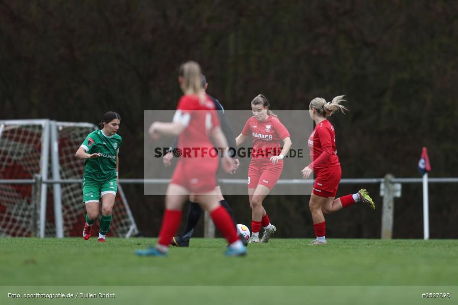 sport, bfv-Frauen Verbandsliga, action, Wertheim, Sportgelände Eichel, Fussball, FSV 09 Niefern, FC Wertheim-Eichel, 18.01.2025, 13. Spieltag - Bild-ID: 2527898