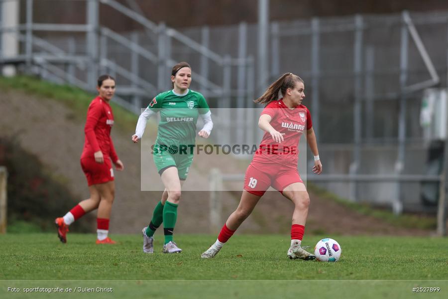 sport, bfv-Frauen Verbandsliga, action, Wertheim, Sportgelände Eichel, Fussball, FSV 09 Niefern, FC Wertheim-Eichel, 18.01.2025, 13. Spieltag - Bild-ID: 2527899