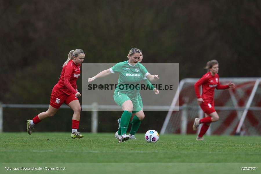 sport, bfv-Frauen Verbandsliga, action, Wertheim, Sportgelände Eichel, Fussball, FSV 09 Niefern, FC Wertheim-Eichel, 18.01.2025, 13. Spieltag - Bild-ID: 2527901