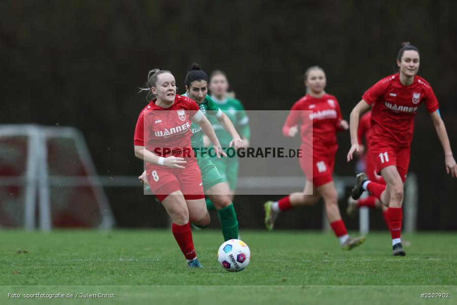 sport, bfv-Frauen Verbandsliga, action, Wertheim, Sportgelände Eichel, Fussball, FSV 09 Niefern, FC Wertheim-Eichel, 18.01.2025, 13. Spieltag - Bild-ID: 2527902