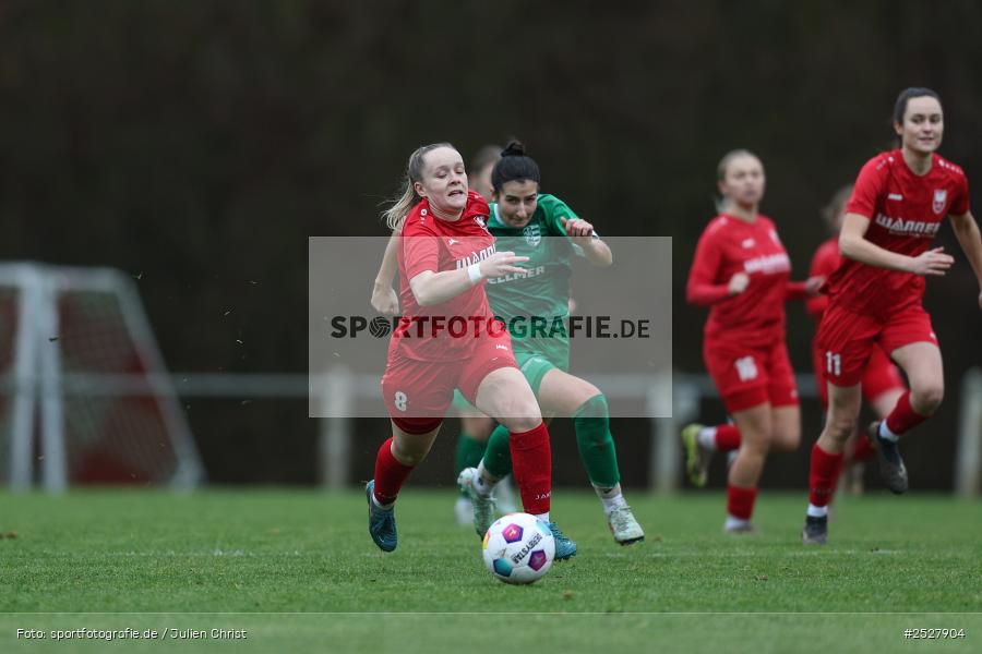 sport, bfv-Frauen Verbandsliga, action, Wertheim, Sportgelände Eichel, Fussball, FSV 09 Niefern, FC Wertheim-Eichel, 18.01.2025, 13. Spieltag - Bild-ID: 2527904